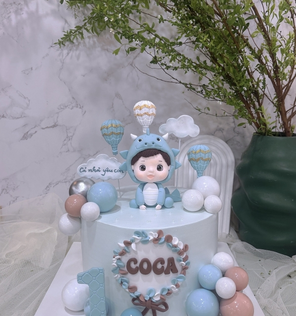 Bánh Kem Tạo Hình Bé Trai