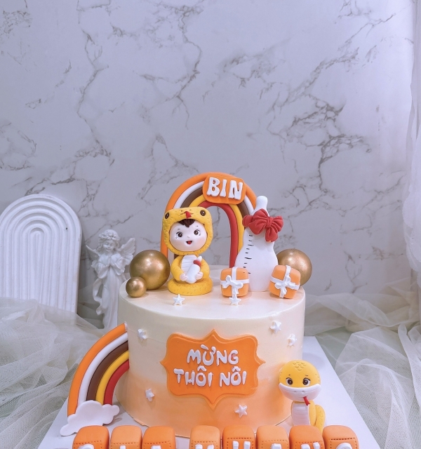 Bánh Kem Tạo Hình Bé Trai