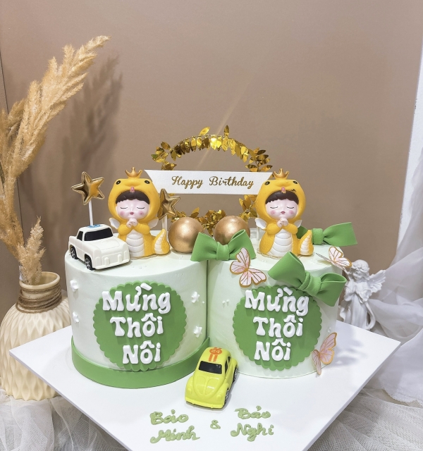 Bánh Kem Sinh Đôi