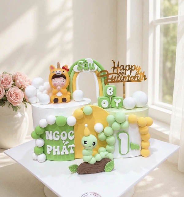 Bánh Kem Tạo Hình Bé Trai