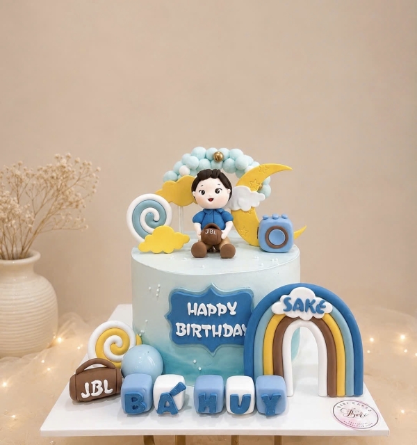 Bánh Kem Tạo Hình Bé Trai