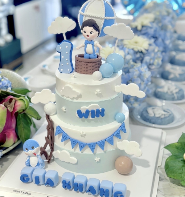 Bánh Kem Tạo Hình Bé Trai