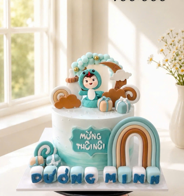 Bánh Kem Tạo Hình Bé Trai