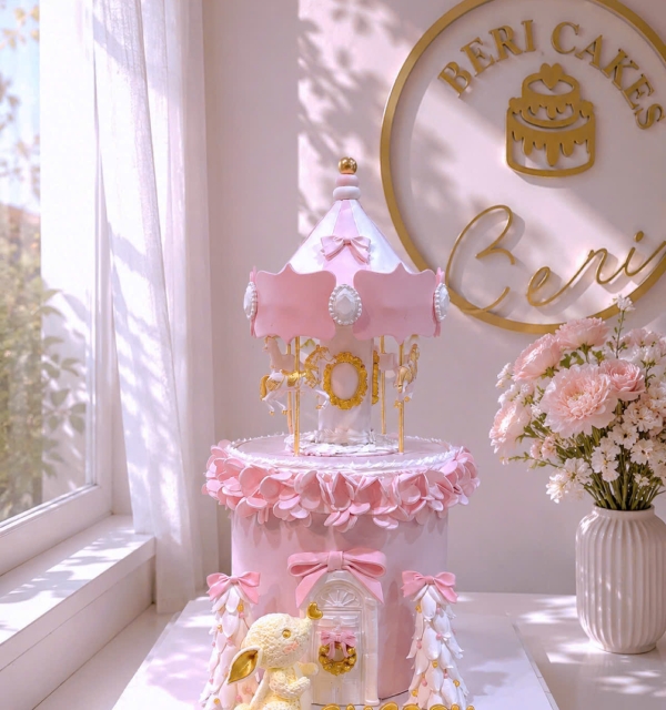 Bánh Kem Tạo Hình Bé Gái