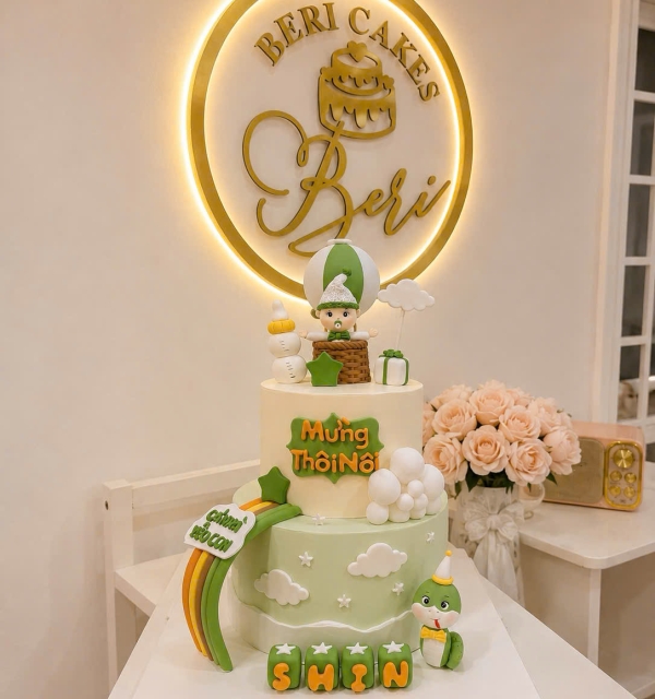 Bánh Kem Tạo Hình Bé Trai