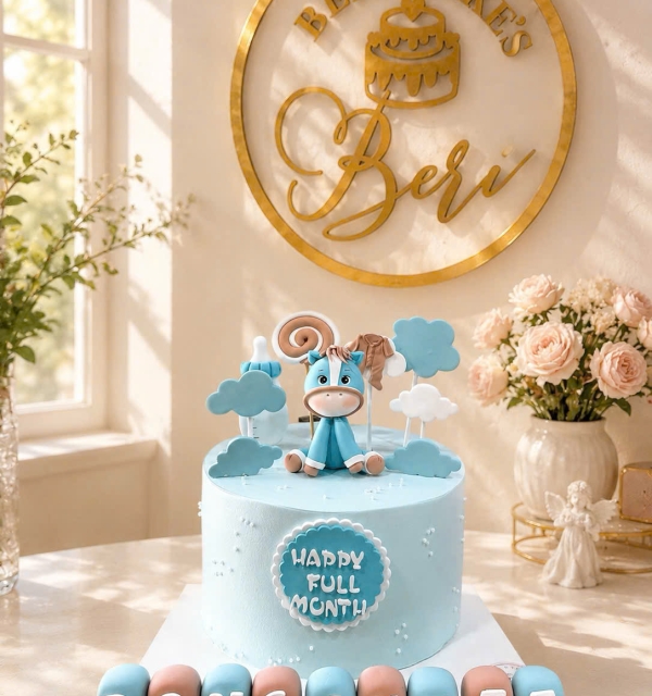 Bánh Kem Tạo Hình Bé Trai