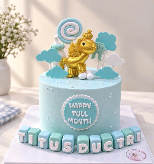 Bánh Kem Tạo Hình Bé Trai