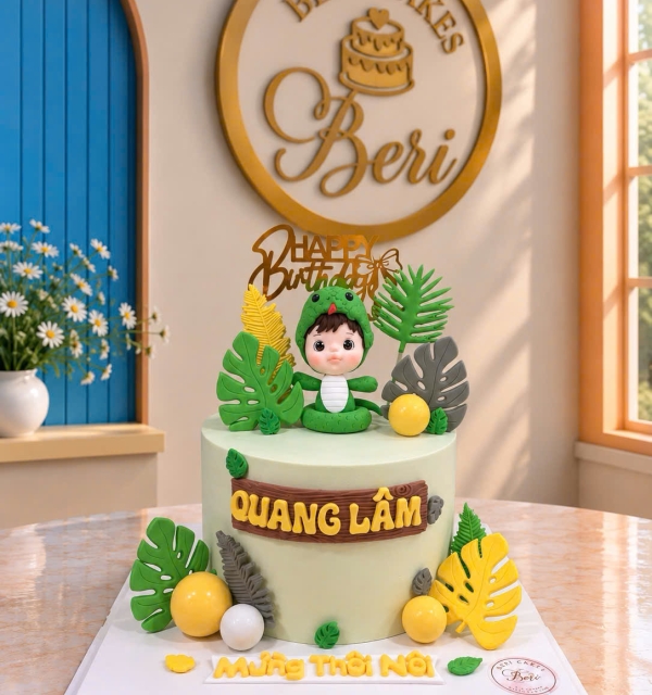Bánh Kem Tạo Hình Bé Trai