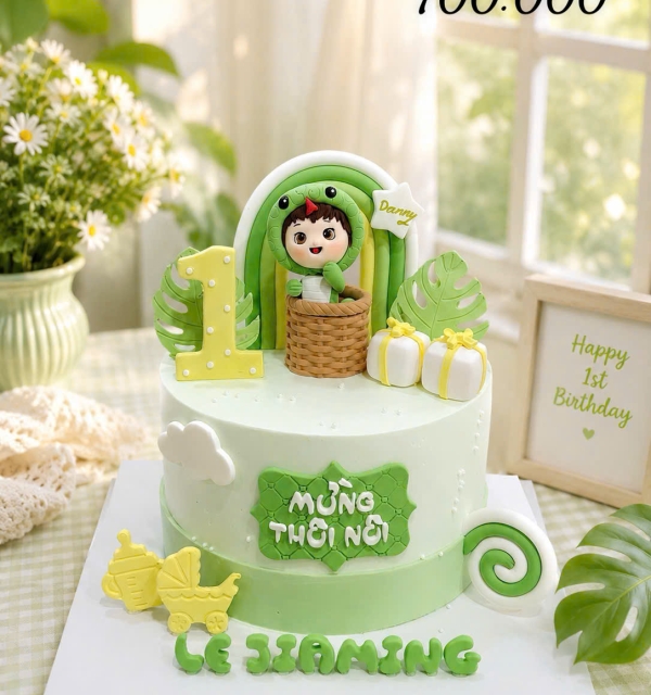 Bánh Kem Tạo Hình Bé Trai