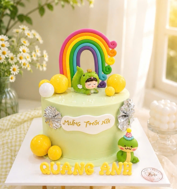 Bánh Kem Tạo Hình Bé Trai