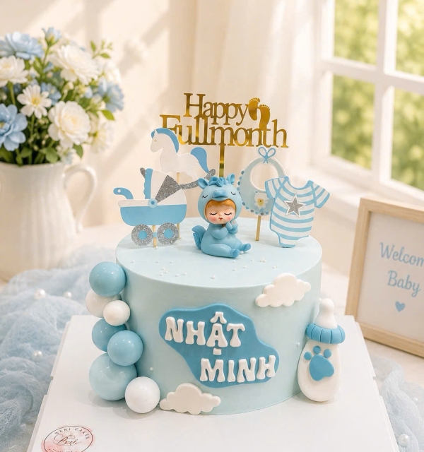 Bánh Kem Tạo Hình Bé Trai