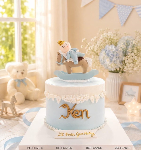 Bánh Kem Tạo Hình Bé Trai